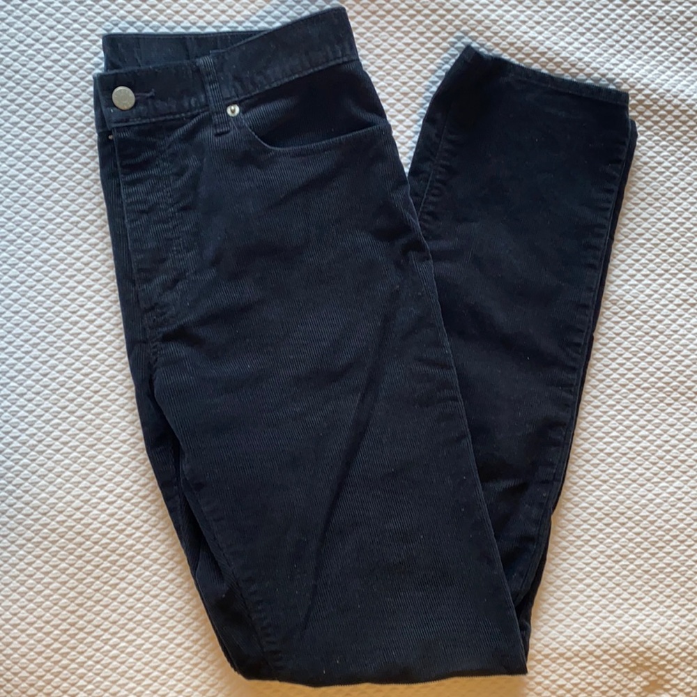 J crew men’s navy corduroys 31/32